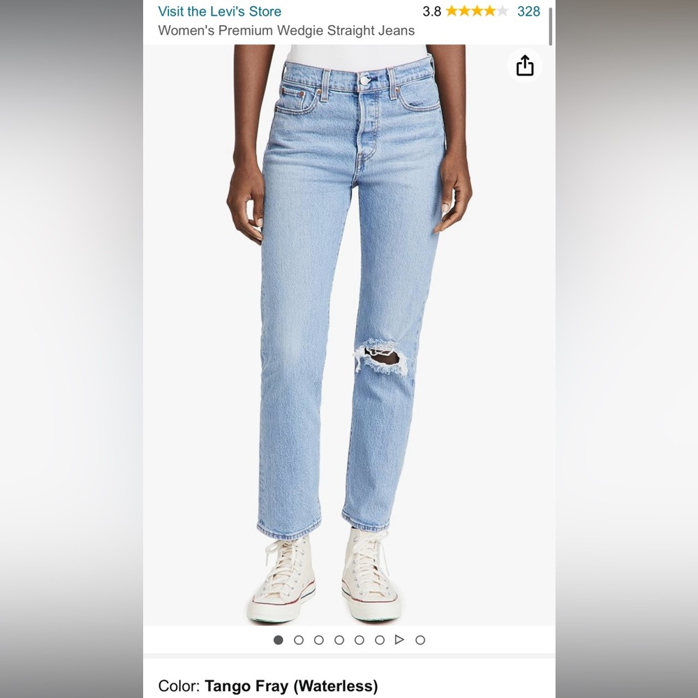 Levi’s Wedgie Straight Jeans